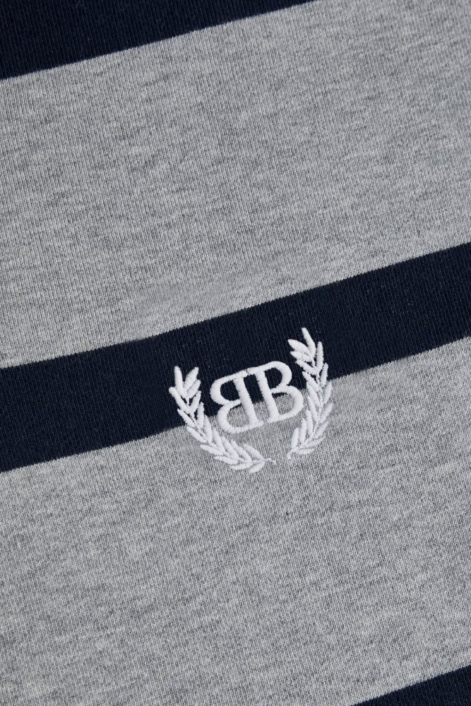 NIGO Balenciaga Laurel Classic Men's Summer Striped Oversized Polo Shirt Short-Sleeve T-Shirt #nigo77517