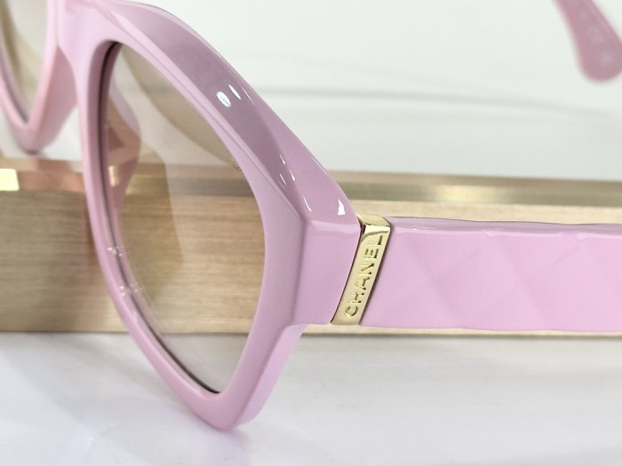 NIGO Chanel Women's Solid Color Nylon Fabric Square Sunglasses Eyewear Glasses #nigo77519