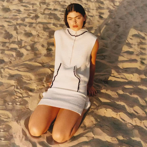 NIGO Chanel Women's Spring And Summer Hooded Sleeveless Straight Dress Fashion Elegant Casual Tie Dresses Ngvp #nigo1862