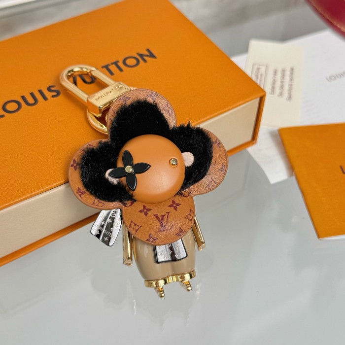 NIGO Louis Vuitton Vivienne Ski Alphabet Printed Sunflower Doll Keychain Bag Accessory Accessories #nigo77586