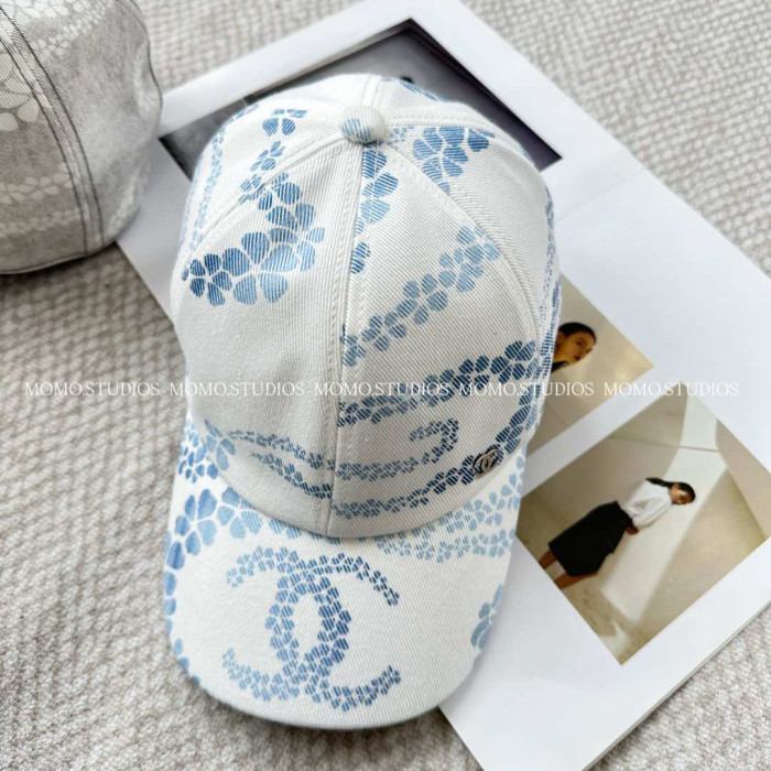 NIGO Chanel Men's and Women's Solid Color Floral Print Baseball Cap Hat #nigo77569