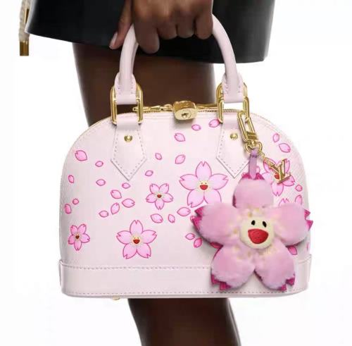 NIGO Louis Vuitton LV x TM Cherry Blossom Bag Charm Women's Fan Cherry Blossom Keychain Bags Accessory Accessories #nigo77585