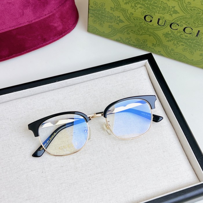NIGO Gucci Men's Semi-rimless Lightweight Plastic Optical Eyeglasses Glasses #nigo77589