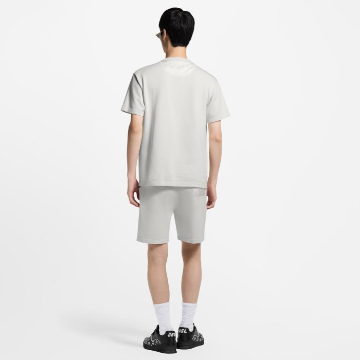 NIGO Louis Vuitton Monogram Nylon Embellished Shorts Men's Spring/summer Fashion Trend Casual Drawstring Shorts #nigo77624