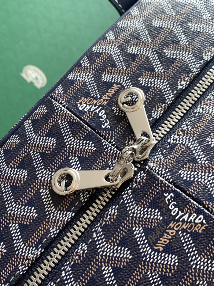 NIGO GOYARD Men's Women's Savile Row Clothes Bag Full Print Zipper Closure Handbag Solid Color Travel Bag Bags SAVIL2GMLTY01CL01P #nigo77626