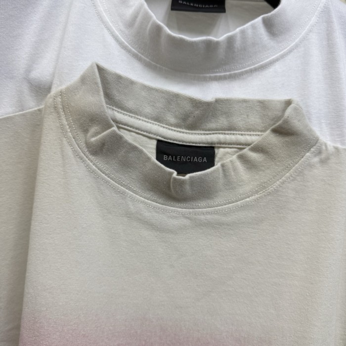 NIGO Balenciaga Men Women Summer Retro Fake Two Piece Printed Round Neck Loose Short Sleeve T-Shirt Ngvp #nigo1857