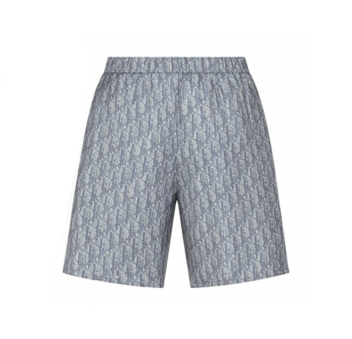 NIGO Dior Men's Spring And Summer Full Dblique Printing Logo Shirt Straight Shorts Casual Suit Set #nigo77619