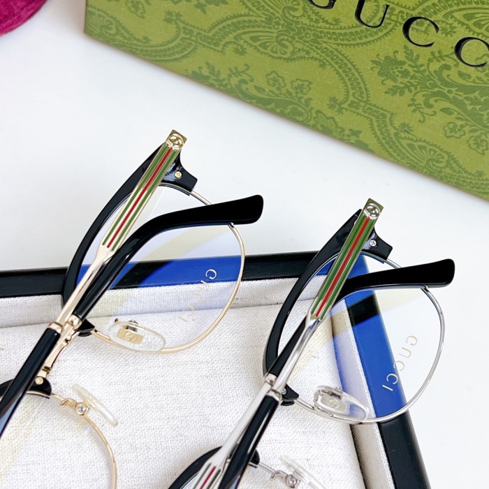 NIGO Gucci Men's Semi-rimless Lightweight Plastic Optical Eyeglasses Glasses #nigo77589