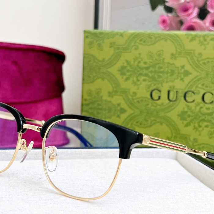 NIGO Gucci Men's Semi-rimless Lightweight Plastic Optical Eyeglasses Glasses #nigo77589