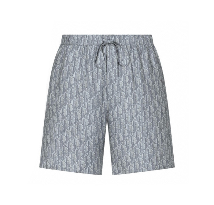 NIGO Dior Men's Spring And Summer Full Dblique Printing Logo Shirt Straight Shorts Casual Suit Set #nigo77619