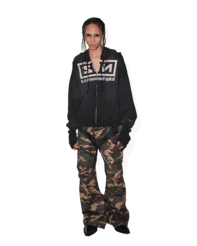 NIGO GRAILZ Men's Spring And Autumn 2-in-1 Gloves with Shoulder Zipper Letter Print Hoodie Sweatshirt Long Sleeve Jacket Ngvp #nigo1858
