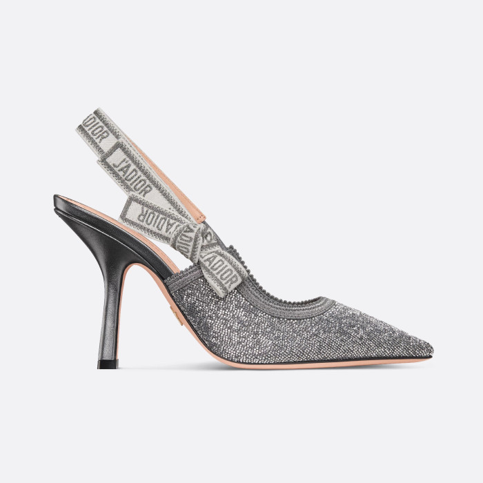 NIGO Dior J'Adior Women's Summer Solid Color Beaded Pointed Toe 10cm High Heel Sandals Shoes #nigo77656