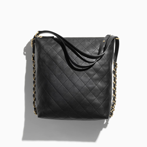 NIGO Chanel 25S Women's Chain Shoulder Strap Solid Color Cowhide Handbag Single Shoulder Bag Double Shoulder Backpack Bags #nigo77652