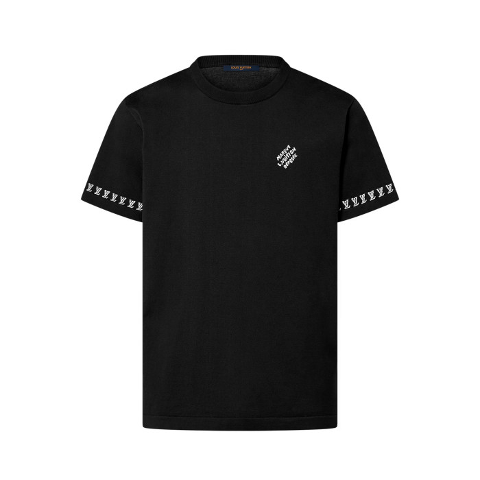 NIGO Louis Vuitton Men's Summer Jacquard Pattern Cotton Round Neck Short Sleeve T-Shirt #nigo77654