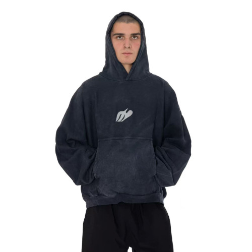 NIGO Yeezy Kanye Reflective Hooded Sweatshirt Loose High Street American Tide Hip Hop Hoodie Men's Spring and Autumn Fashion Pullover Sweatshirt Ngvp #nigo1882