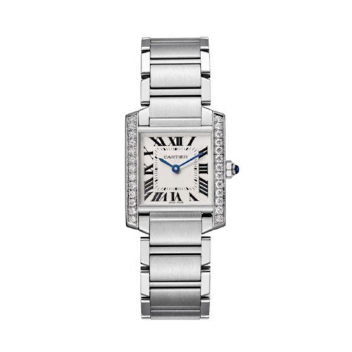 NIGO Cartier Tank Must Men's and Women's Solid Color Stainless Steel Quartz Watch #nigo77666
