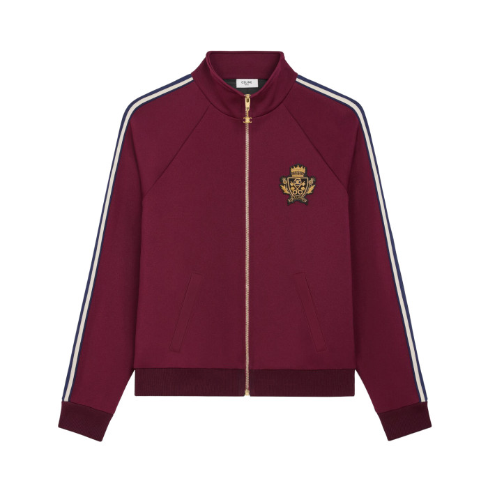NIGO Celine Men's and Women's Spring/Autumn Embroidered Logo Solid Color High Neck Zipper Long Sleeve Jacket Drawstring Sports Pants Set Suit #nigo77673