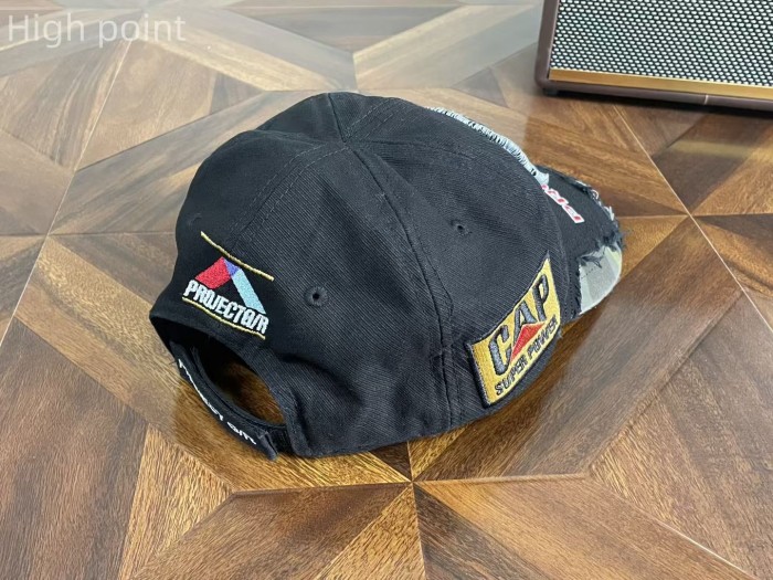 NIGO GRAILZ Men's Women's Trend Splicing Destruction Duck Tongue Hat Vintage Solid Color Embroidery Baseball Cap Accessories Ngvp #nigo1914