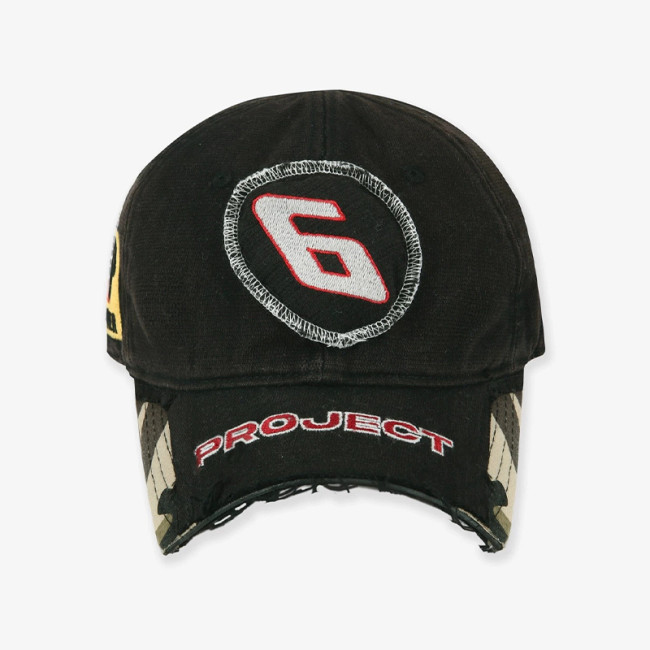 NIGO GRAILZ Men's Women's Trend Splicing Destruction Duck Tongue Hat Vintage Solid Color Embroidery Baseball Cap Accessories Ngvp #nigo1914