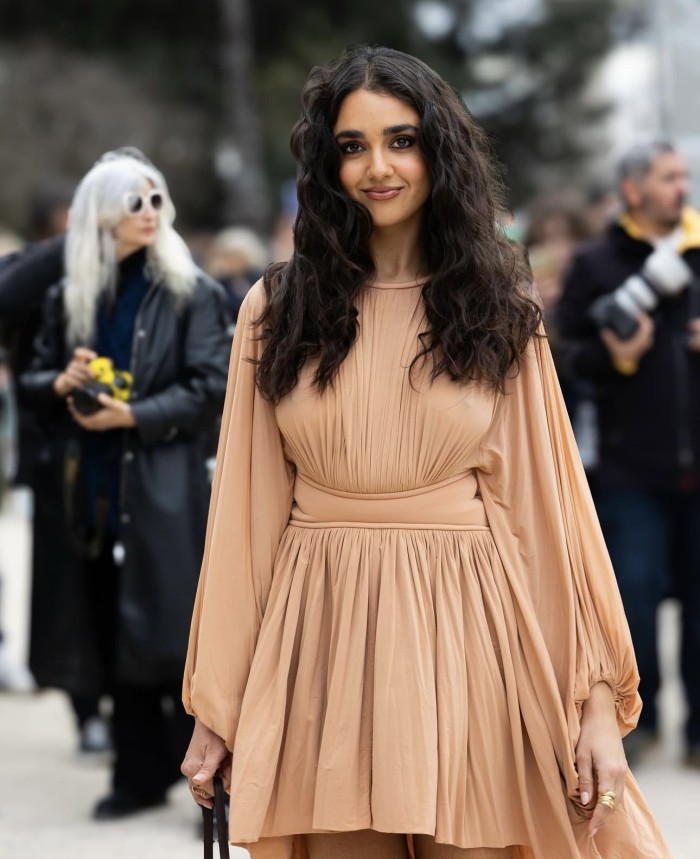NIGO Zimmermann Women's Spring Summer Elegant Long Dress Fashion Temperament Bat Sleeve Long Dress Vacation Casual Dresses #nigo81391