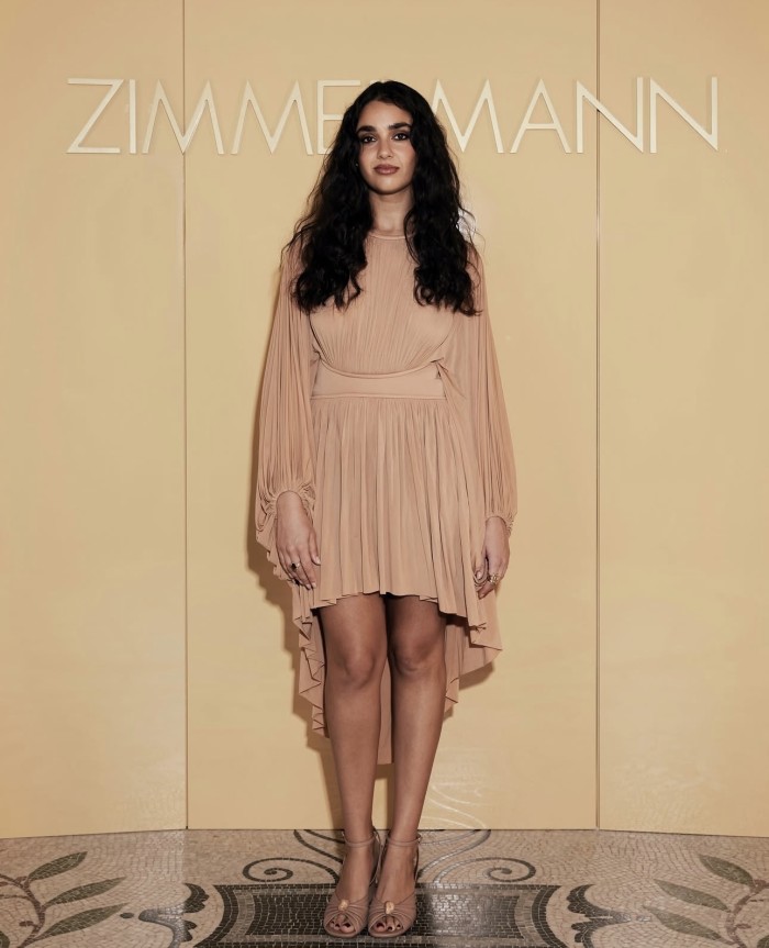 NIGO Zimmermann Women's Spring Summer Elegant Long Dress Fashion Temperament Bat Sleeve Long Dress Vacation Casual Dresses #nigo81391