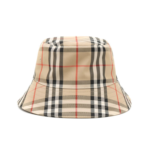 NIGO Burberry Men's And Women's Plaid Printed Cotton Fisherman's Hat Cap #nigo77676