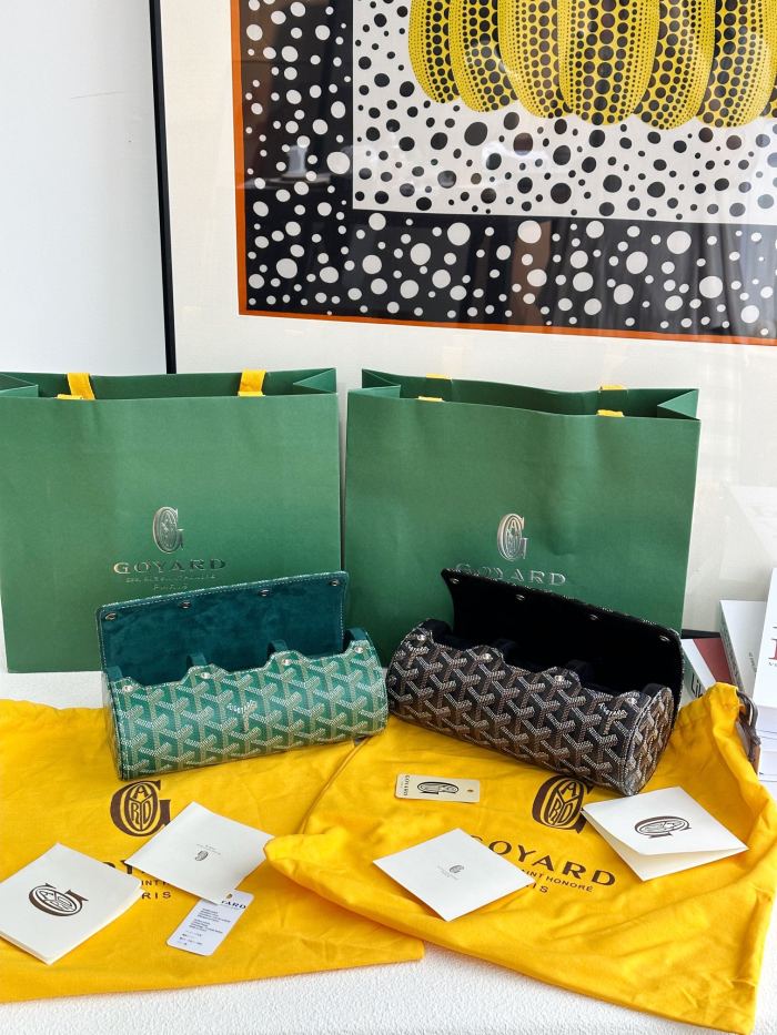 NIGO GOYARD Men's Women‘s Solid Colour Y-Print Storage Gift Box Watch Box #nigo77675