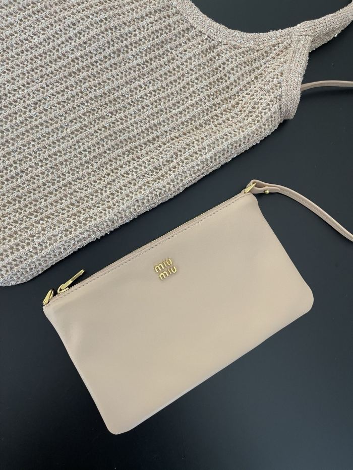 NIGO MiuMiu Ivy Sequin Mesh Women's Solid Color Sequined Shoulder Bag with Detachable Handbag Bags and Embroidered Letter Logo #nigo77693