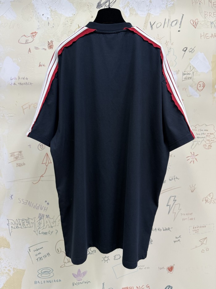 NIGO Balenciaga UNITY SPORTS ICON Men's Summer Solid Color Crew Neck Cotton Short Sleeve Silhouette T-Shirt #nigo77742
