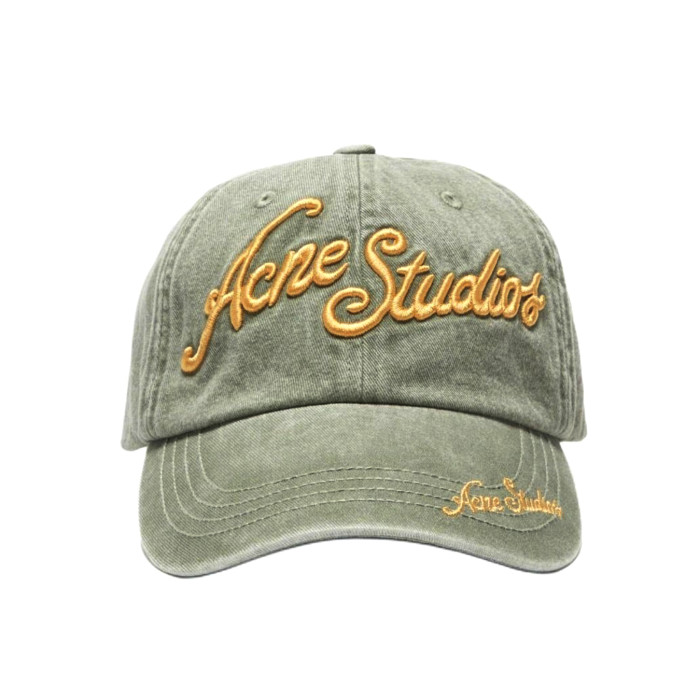 NIGO Acne Studios Men's And Women's Solid Color Embroidered Letter Print Cotton Baseball Cap Hat #nigo77755