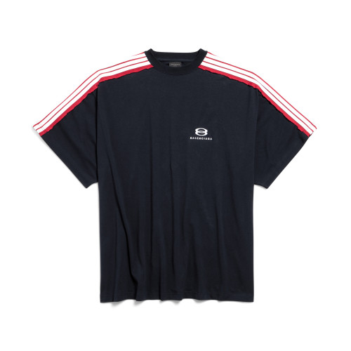 NIGO Balenciaga UNITY SPORTS ICON Men's Summer Solid Color Crew Neck Cotton Short Sleeve Silhouette T-Shirt #nigo77742