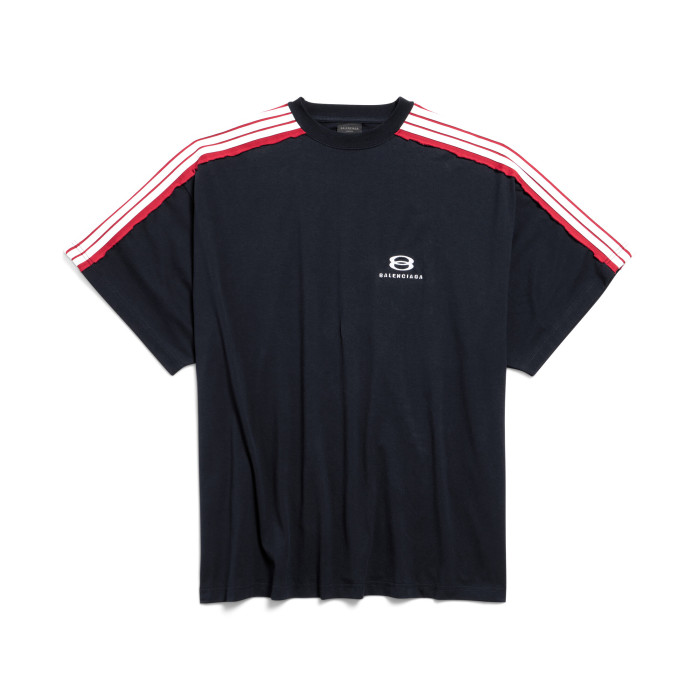 NIGO Balenciaga UNITY SPORTS ICON Men's Summer Solid Color Crew Neck Cotton Short Sleeve Silhouette T-Shirt #nigo77742