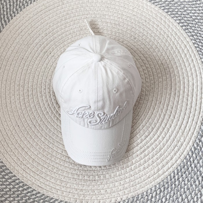 NIGO Acne Studios Men's And Women's Solid Color Embroidered Letter Print Cotton Baseball Cap Hat #nigo77755