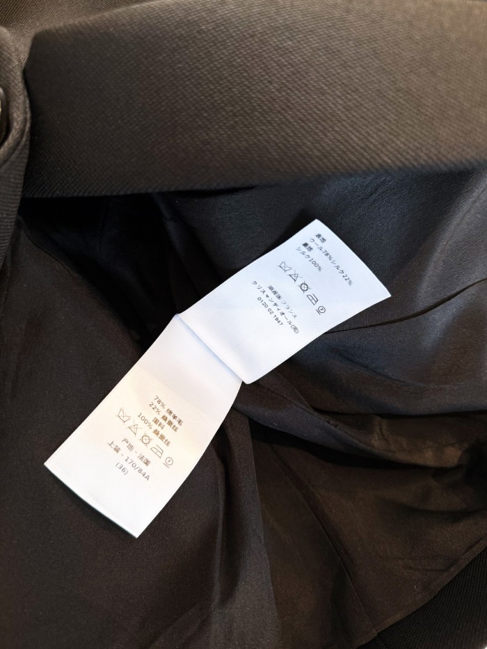 NIGO Dior Women's Spring & Autumn Wool & Silk Pure Color Single Breasted Long Sleeve Blazer Jacket Fitted Coat Ngvp #nigo1936
