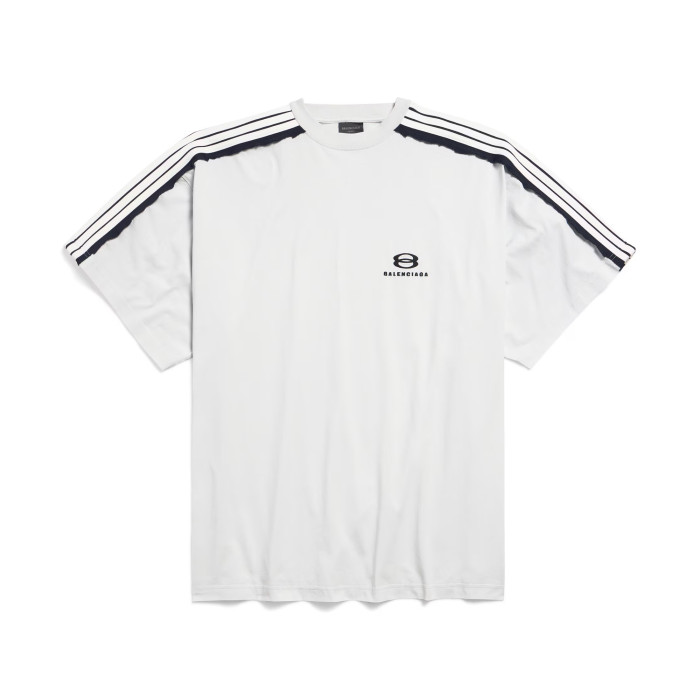 NIGO Balenciaga UNITY SPORTS ICON Men's Summer Solid Color Crew Neck Cotton Short Sleeve Silhouette T-Shirt #nigo77742