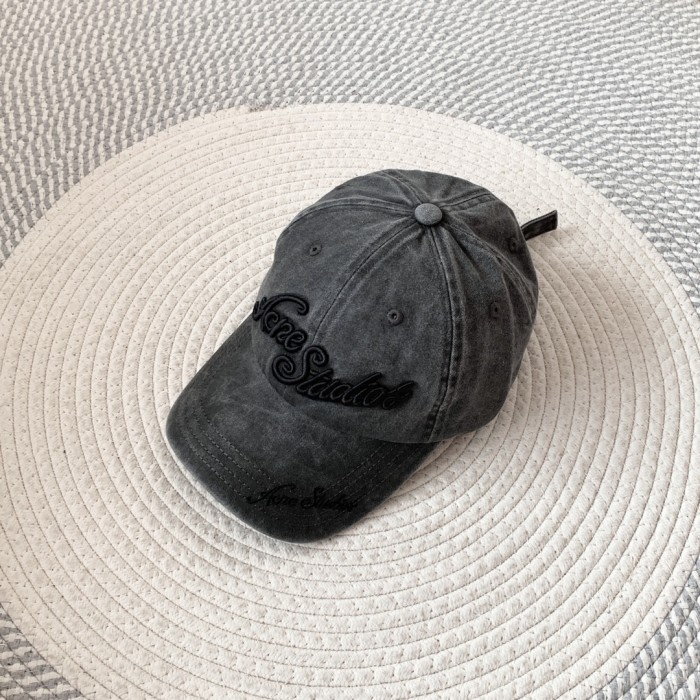 NIGO Acne Studios Men's And Women's Solid Color Embroidered Letter Print Cotton Baseball Cap Hat #nigo77755