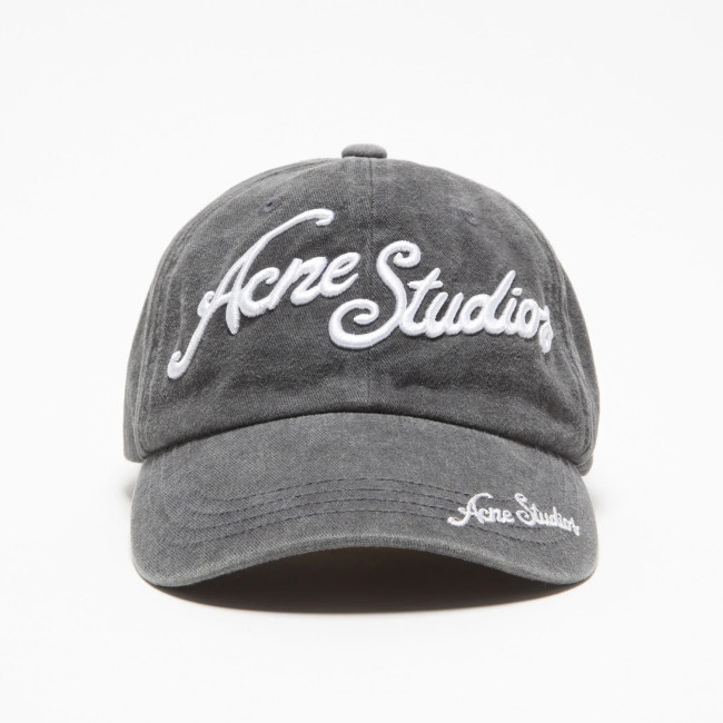 NIGO Acne Studios Men's And Women's Solid Color Embroidered Letter Print Cotton Baseball Cap Hat #nigo77755