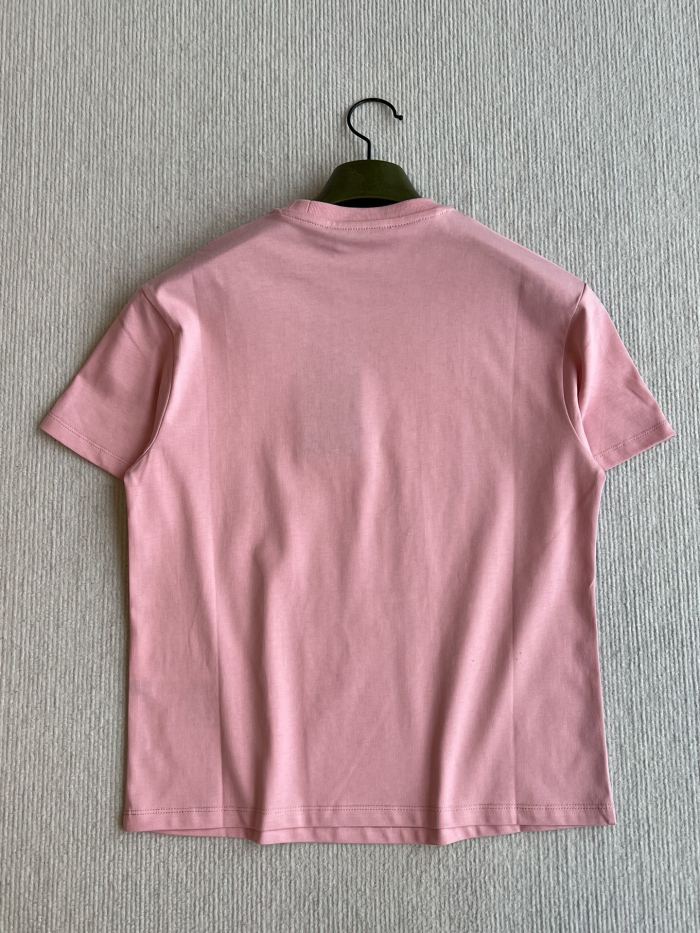 NIGO Gucci Women's Summer Solid Color Cotton Printed Round Neck Short Sleeve T-Shirt #nigo77784