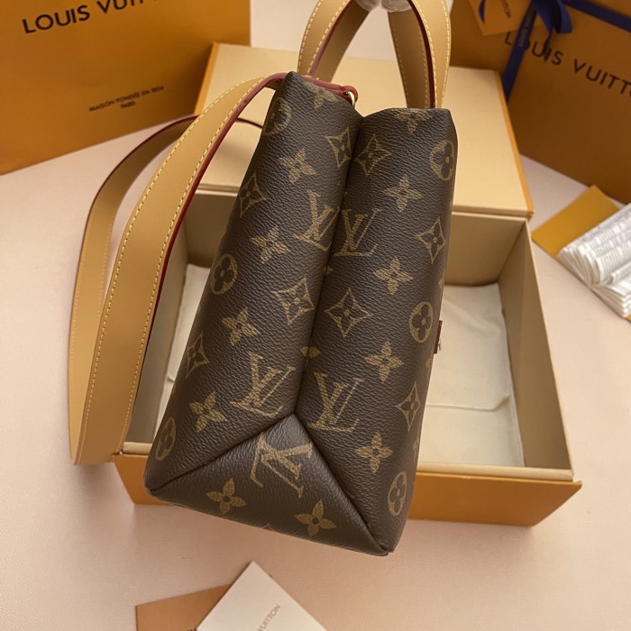 NIGO Louis Vuitton Women's Letter Logo Printed Leather Tote Bag Shopper Tote Handbags Bags #nigo77792