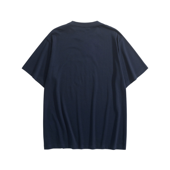 NIGO Louis Vuitton Women's Summer Solid Color Shield Pattern Printed Round Neck Cotton Short Sleeve T-Shirt #nigo77811