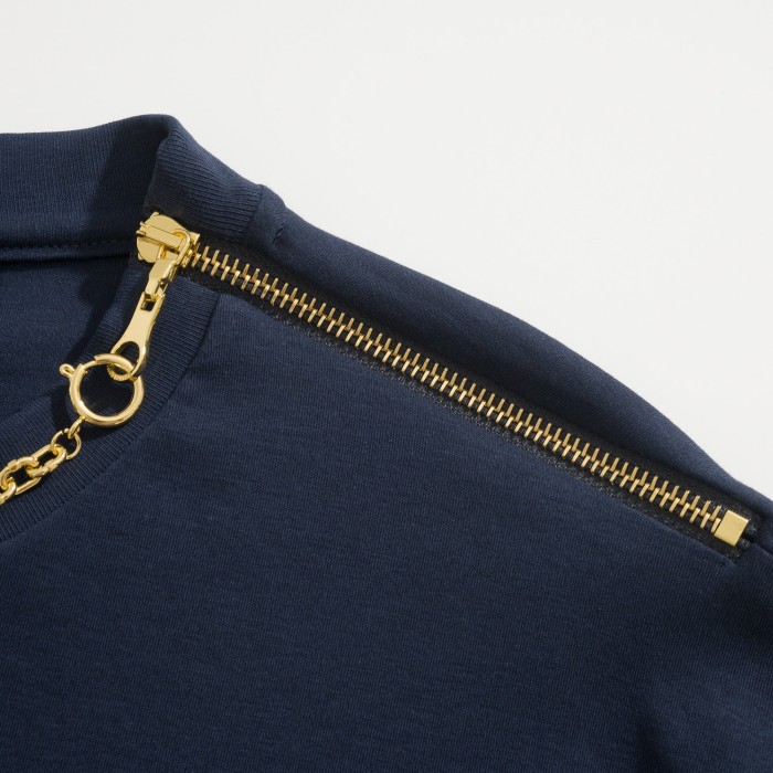 NIGO Louis Vuitton Women's Summer Solid Color Shield Pattern Printed Round Neck Cotton Short Sleeve T-Shirt #nigo77811