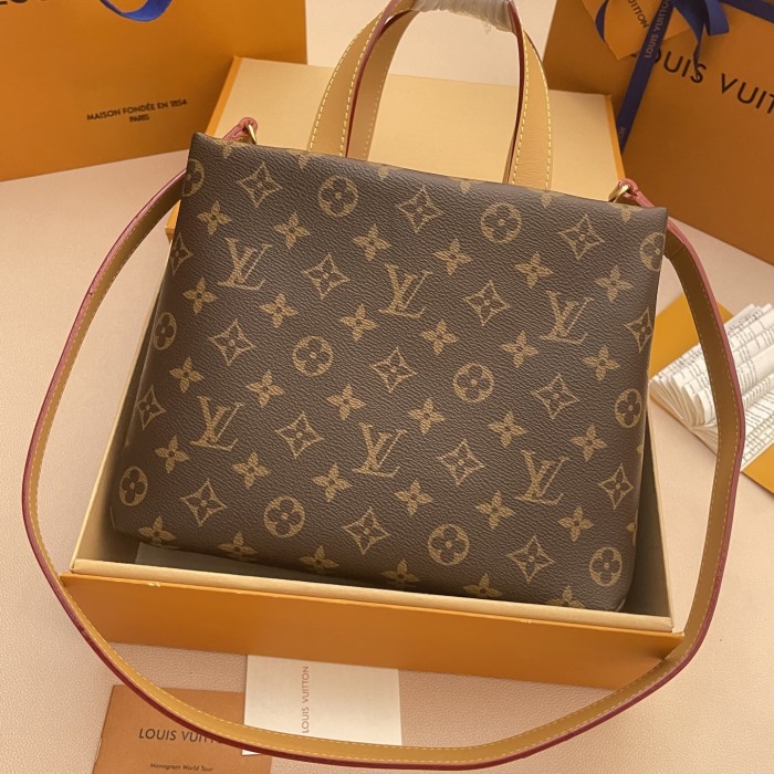 NIGO Louis Vuitton Women's Letter Logo Printed Leather Tote Bag Shopper Tote Handbags Bags #nigo77792