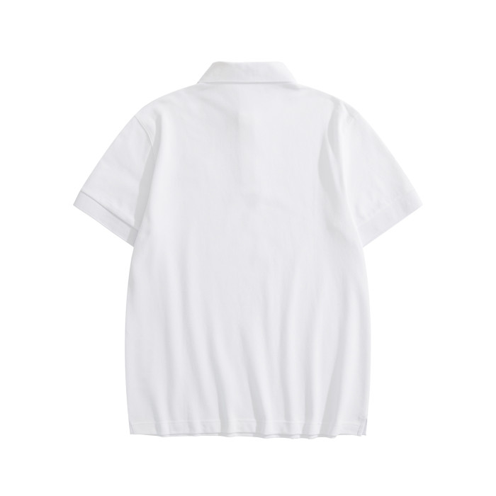 NIGO Prada Men's Summer Solid Color Metal Logo Cotton Polo Shirt Short Sleeve T-Shirt #nigo77798