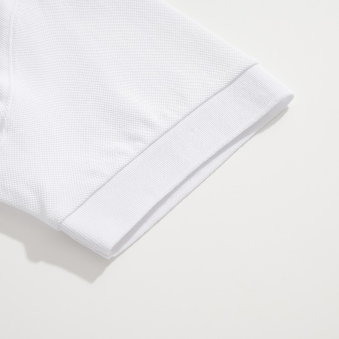 NIGO Prada Men's Summer Solid Color Metal Logo Cotton Polo Shirt Short Sleeve T-Shirt #nigo77798