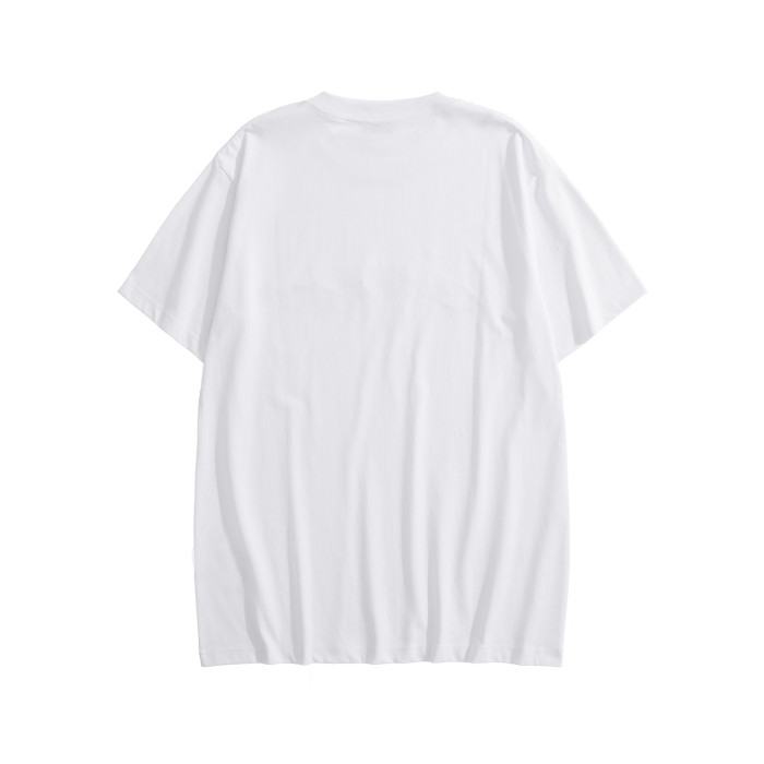 NIGO Dior Men's Summer Embroidered Print Solid Color Cotton Crew Neck Short Sleeve T-Shirt #nigo77831
