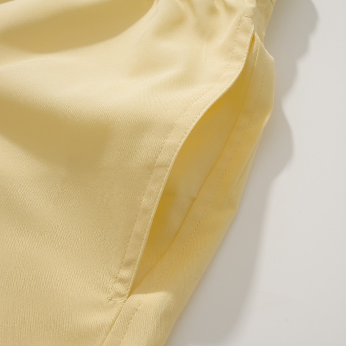 NIGO Ralph Lauren Men's Summer Solid Color Embroidered Logo Drawstring Sports Shorts #nigo77823