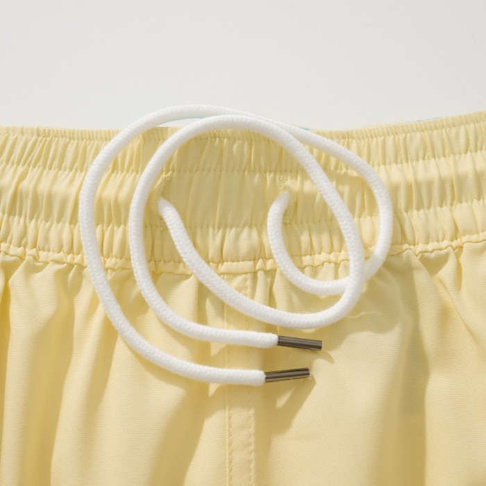 NIGO Ralph Lauren Men's Summer Solid Color Embroidered Logo Drawstring Sports Shorts #nigo77823