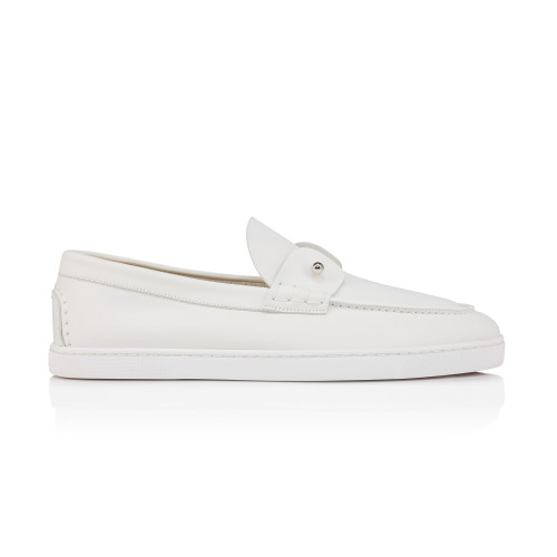 NIGO Christian Louboutin Men's Solid Color Cowhide Leather Casual Flat Loafers Shoes #nigo77839