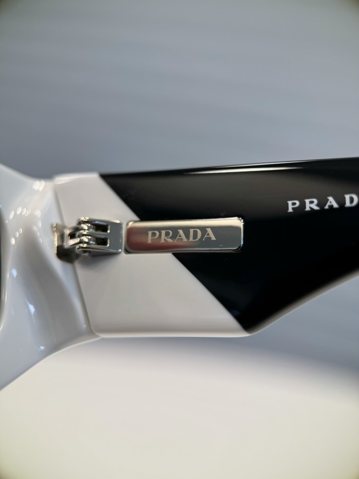 NIGO Prada Men's Solid Color Triangle Logo Square Sunglasses Eyewear Glasses #nigo77837