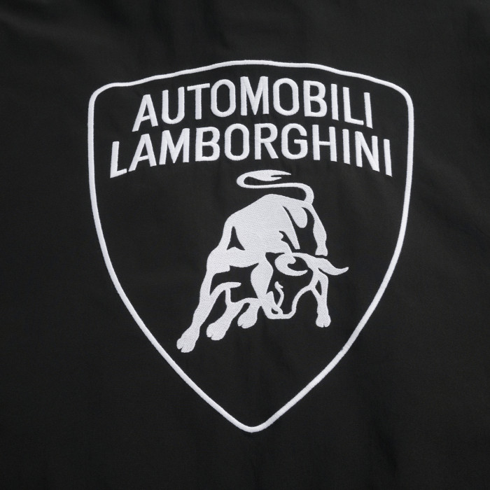 NIGO Balenciaga x Lamborghini Men's Spring/Autumn Solid Colour Car Logo Print Zipper Long Sleeve Sports Jacket And Pants Set Suit #nigo77842